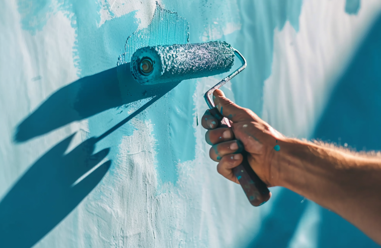 Peinture mur extérieur professionnel